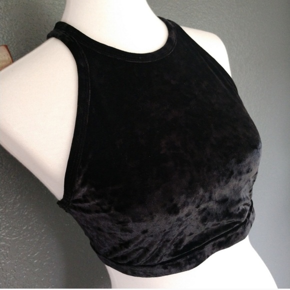 BEYOND YOGA Crushed Velvet Sport Bra/Crop Top - Picture 3 of 8